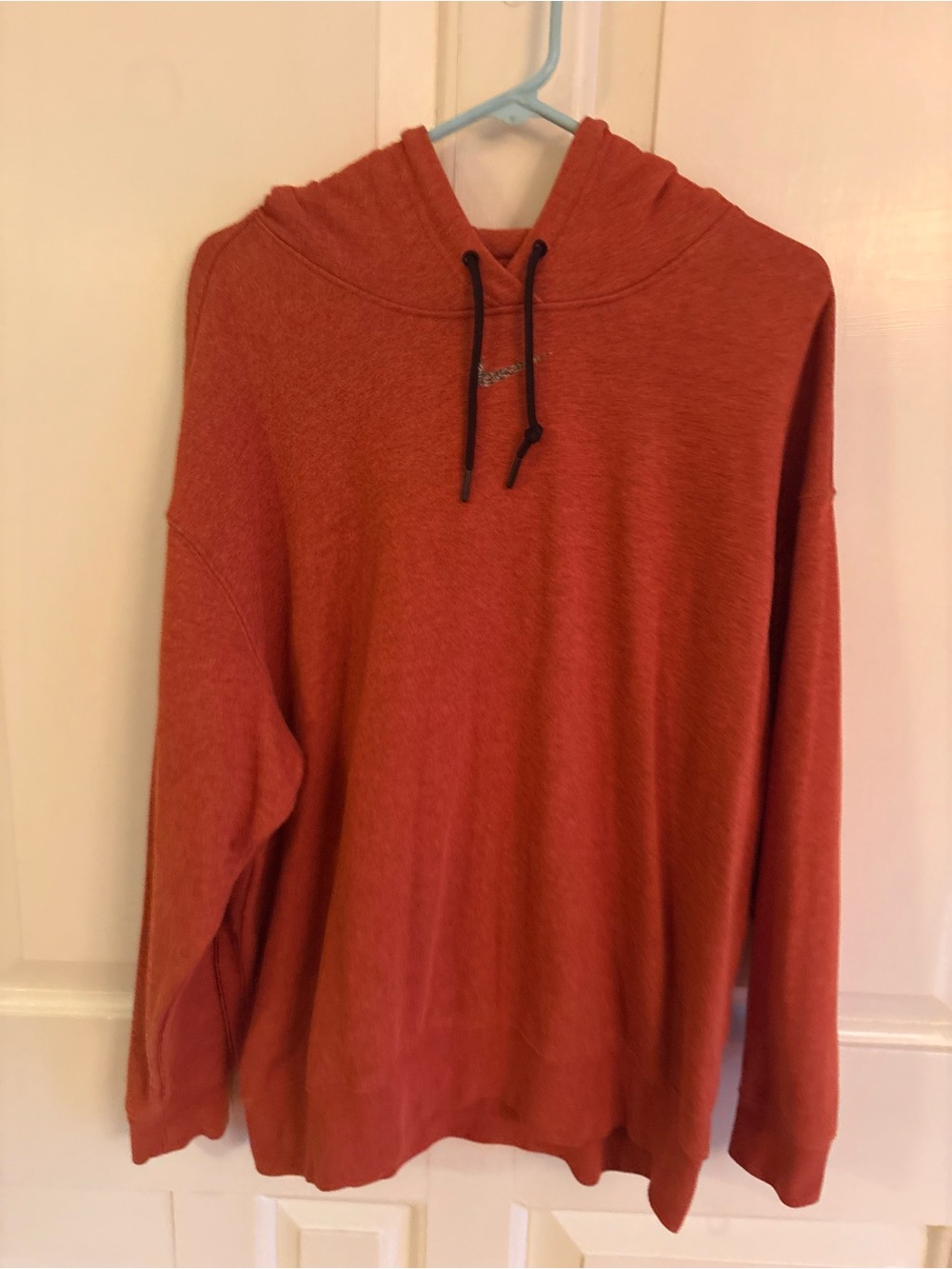 Nike Burnt Orange Hoodie Sweatshirt Men’s Large